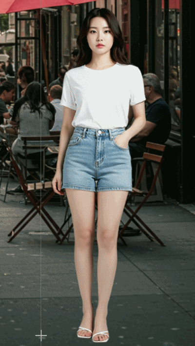 AI 가상 피팅 시연